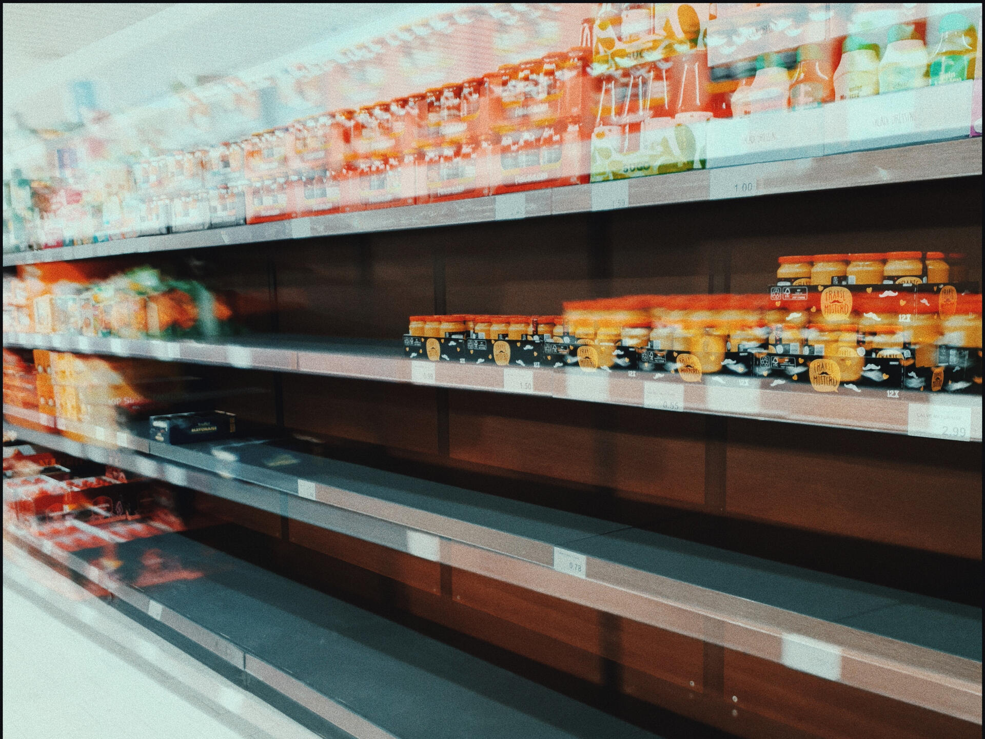 Aldi during COVID, The Hague 2020